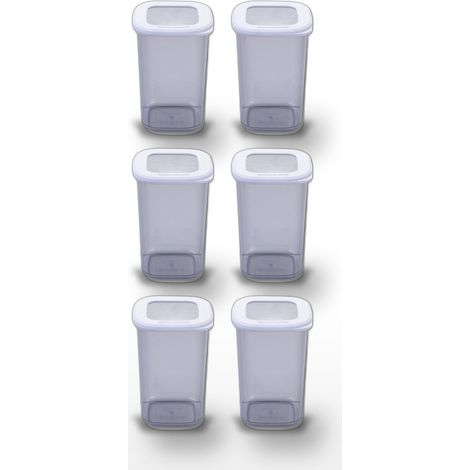 Lot de 6 boîtes hermétiques 1,1 L avec 6 ustensiles de cuisine Fackelmann Storage (1/5)