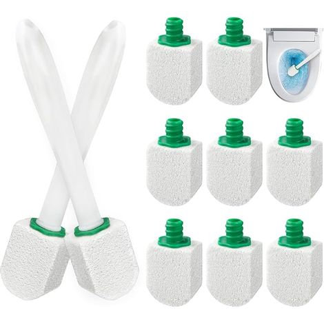 Pumice Stone Toilet Brush, Ponce Cleaning Refills