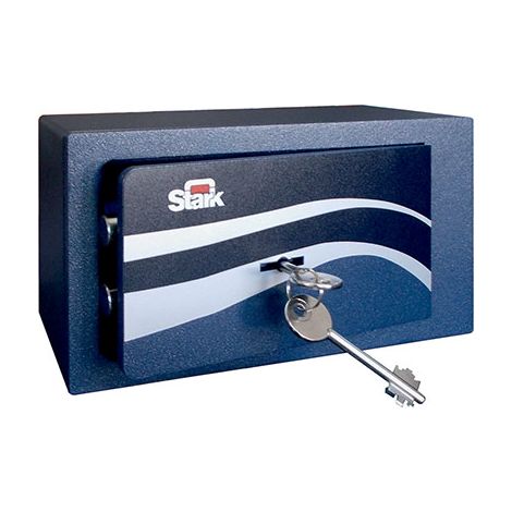 CASSAFORTE DA ESTERNO SERIE 640A STARK  CHIAVI 2 DM FRONTALE S.MM 8 CM 22X11,5 H.CM 13