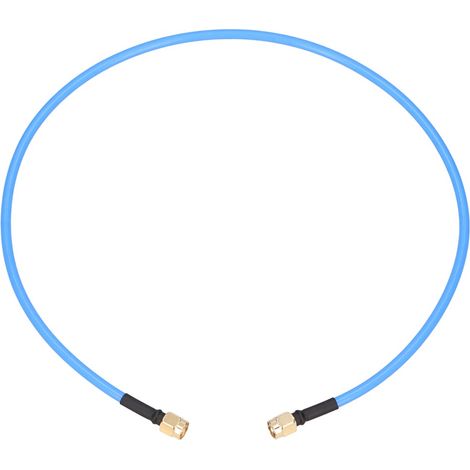 Mikrotik Flex-guide coaxial cable RPSMA 0.5 m Azul cable coaxial (1/4)