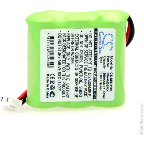 NX - Batterie téléphone 3.6V 300mAh - 30AAM3BMX33HBC101536CP30NM (1/3)
