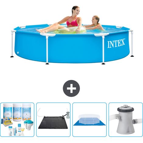 Intex Piscine Tubulaire Ronde - 244x51 cm - 5-pièces  S20986 (1/5)