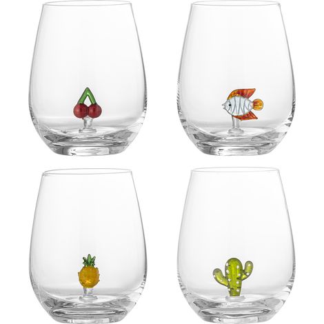 Bloomingville - Misa Drinking Glass - Clear