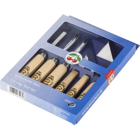Set di intagli per bordi 7 pezzi in scatola di vendita (1/2)