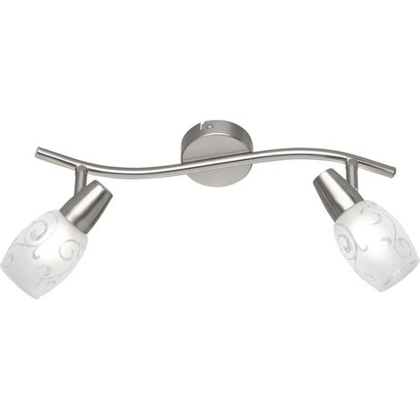 Spot mural COLMAR argent 2xE14 dimmable RL R80022007 (1/3)