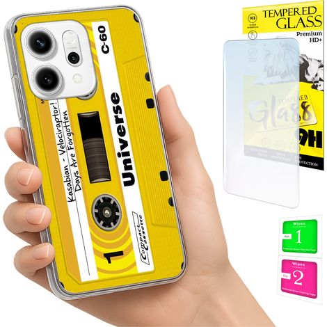Schutzhülle für Oppo Reno 14F / 14 FS 5G: Fotoschutzhülle, Rückseite + 9H-Glas (1/5)