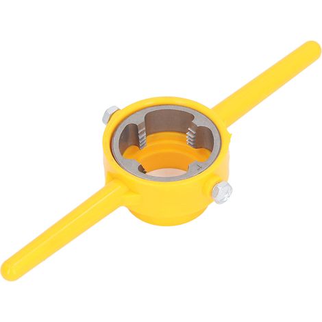 Kit de 6 filières pour tuyaux PVC 1/2, 3/4 et 1 pouce NPT, outil de plomberie pour tubes PPR domestiques (1/5)