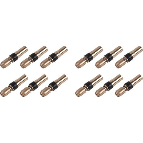 12 têtes de piston en cuivre haute pression à trois étages, compatibles avec les accessoires de piston de pompe haute pression de 6 mm 30 MPa. (1/5)