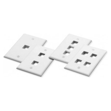 Placca 503 Bianca per 3 Keystone (Nw-Fp503-3Wh)