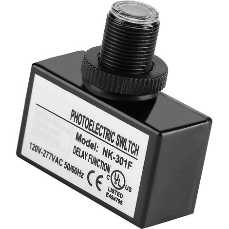120–277 V Wechselstrom-Lichtsensor, automatischer Fotozellenschalter für Außen-/Innenbeleuchtung (1/5)