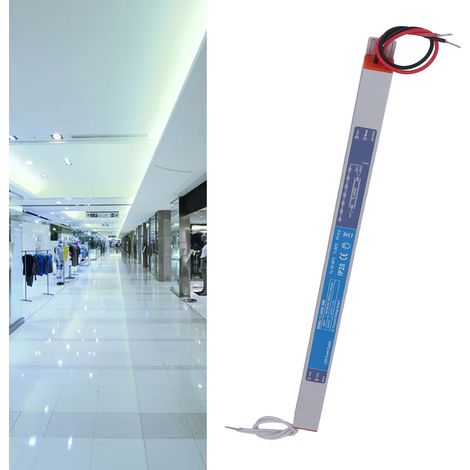 Alimentation LED à découpage 60 W, entrée 180-250 V CA, alimentation ultra-mince pour caisson lumineux intérieur, tension constante 24 V (1/5)