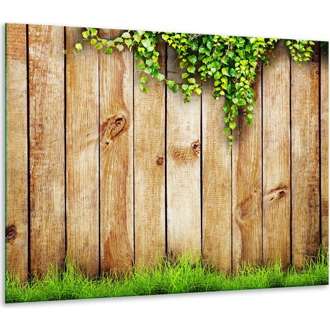 PLAQUE DE PROTECTION EN VERRE POUR POÊLE 60X52 BOIS (1/5)
