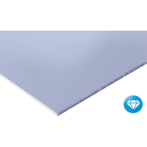 Knauf Gipskarton-Diamantplatte GKFI 120 x 60 cm 12,5 mm Gipsplatten & Estrichelemente (1/2)