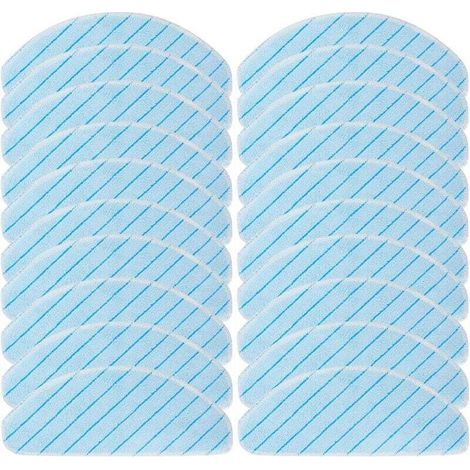 Packung mit 20 waschbaren Reinigungstüchern für Ecovacs Deebot T9 AIVI T9 Modell T9 (1/4)