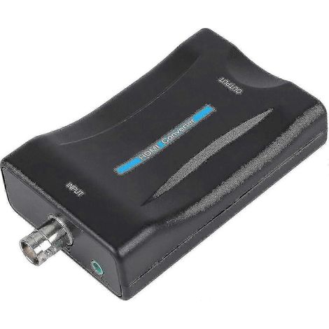 Adaptateur coaxial vers HDMI, convertisseur BNC vers HDMI, adapté aux antennes TV, prend en charge l'affichage haute définition 1080p/720p. (1/5)