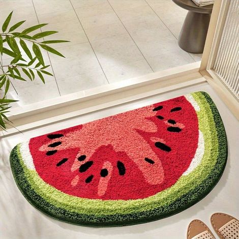 Tapis de bain absorbant, tapis anti-dopamine, tapis de porte antidérapant, tapis de salle de bain – 40 x 60 cm – Style 1 (1/3)