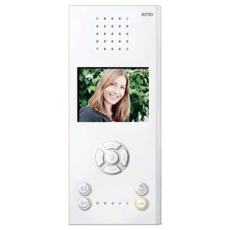 RITTO RGE1787570 VIDEO-FREISPRECHSTELLE COLOR KOMFORT WEI