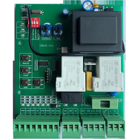 Utilisation Large Porte coulissante unité de Commande de Moteur ouvre Cavalier Plaque Carte électronique Carte de Circuit de contrôleur de Carte AC Version Universelle(1 Board Only) (1/5)