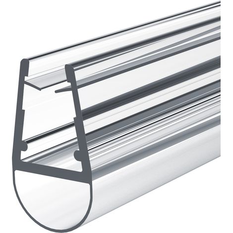 Heilmetz joint de remplacement déflecteur d'eau joint de douche anti-surge cabine de douche salle de bain 4-6mm verre 600mm (1/5)