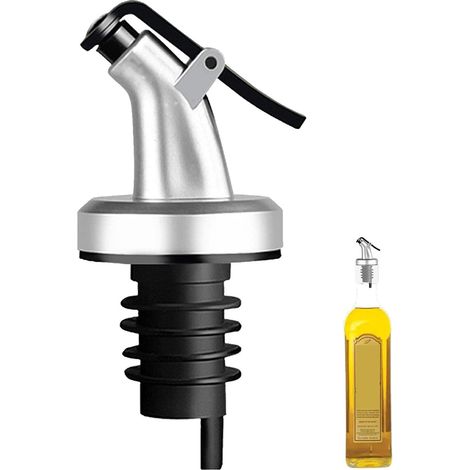 Distributeur d'huile d'olive, buse Anti-Fuite, Bec verseur Classique pour Bouteilles d'huile d'olive pour Liqueur, vinaigre, sirop ou huiles (1/5)