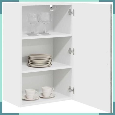 884687 Armoire de cuisine Kalmar Gris béton 50 x 31 x 80 cm (1/5)