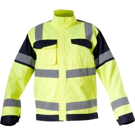 Veste jaune haute visibilité « Premium », taille 3XL, homologuée CE, Lahti