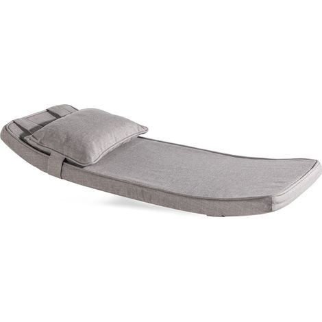 Cuscino per la tavola curva grigio 20x82x30cm (1/5)