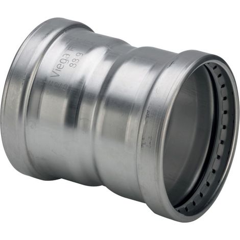 Viega Sanpress Inox XL douille 482824 108 mm, acier inoxydable, SC-Contur