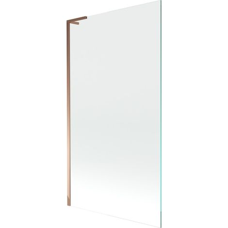 Mexen Next L mampara de baño de 1 hoja 100 x 150 cm, transparente, oro rosa - 895-100-000-03-00-60 (1/5)