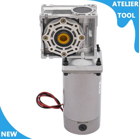 ATELIER 300W DC Moteur d'engrenage vers 1800RPM 24V avec moteur DC réglable à vitesse auto-verrouillant 7.5K