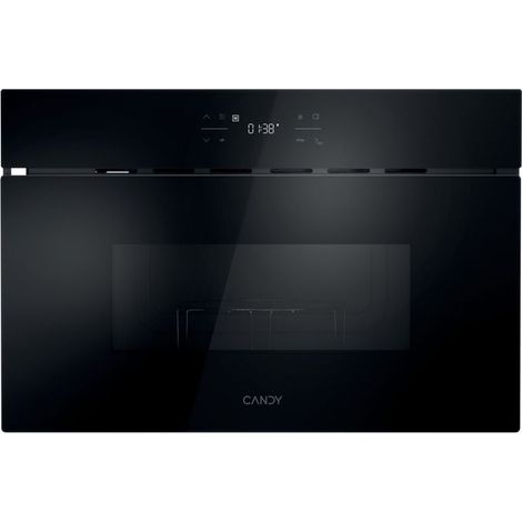 Candy CA38SMBF7XS Nero Microonde con grill Da incasso 24 L 750 W