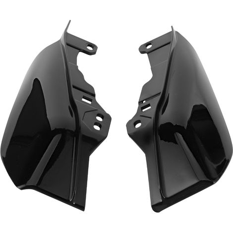 pièces Déflecteur d'air, protection thermique, garniture de cadre intermédiaire de moto, compatible avec les modèles Touring et Trike 2009-2018. (Noir brillant) (1/5)