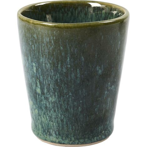 Tazzina da caffè espresso Elia 80 ml verde in ceramica (1/2)