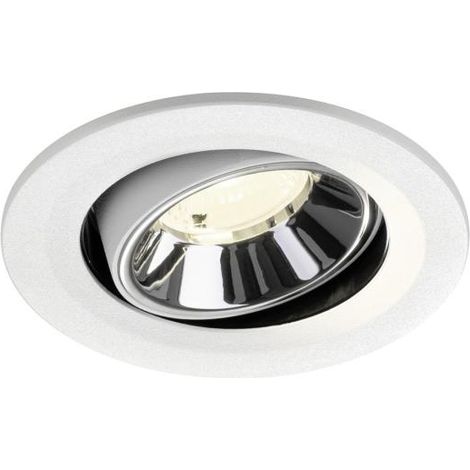 Spot encastré Numinos Move S blanc/chrome 4000K - 40 deg - 1009537 (1/3)