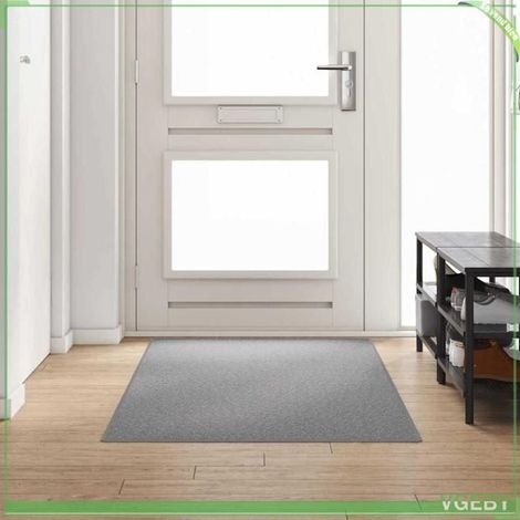 42011381 Tapis Couloir Gris clair 100 x 250 cm 100% Polypropylène (1/5)