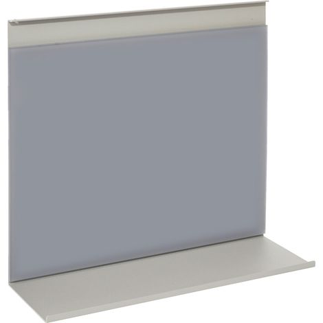 Kesseböhmer Linero MosaiQ Relingsystem - Memobord titangrau Küche
