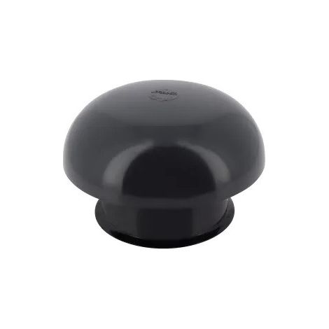 Nicoll – Chapeau de ventilation PVC 100 – Sortie de toit – Largeur 100mm – Finition lisse pour plomberie – Raccords et tubes d'évacuation