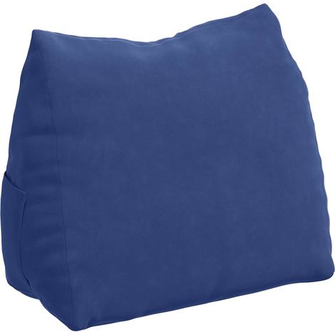 Rückenkissen Polizeiblau 60 x 20 x 50 cm Cordstoff vidaXL