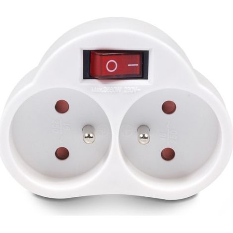 MACLEAN ENERGY MCE-31 3680W RÉPARTITEUR DE PRISE AVEC INTERRUPTEUR (1/5)