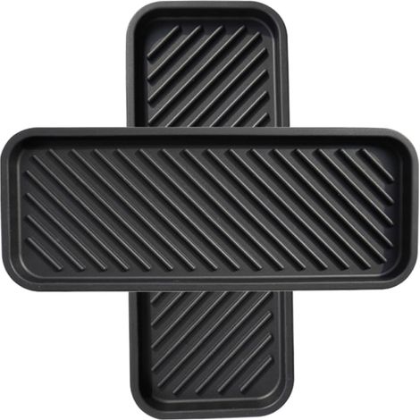 Dish and Cup Draining Mats 2 Pieces Multipurpose Raised