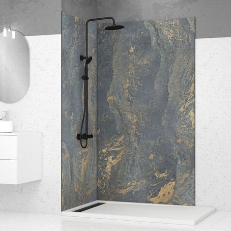 Pannello Murale per Bagno Finitura Pietra VENUS - 90x210 cm - STONE'IT