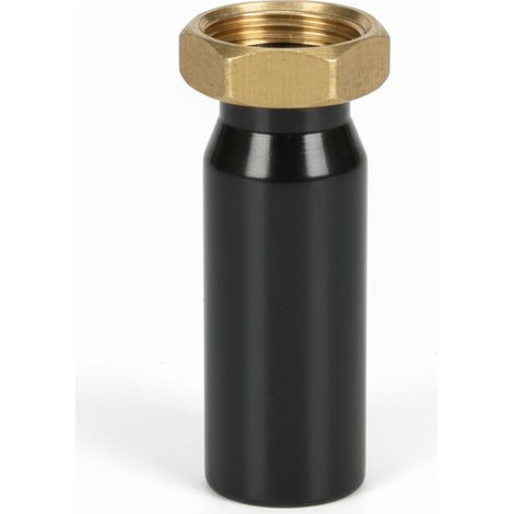 Raccordo diritto con dado girevole 40x1 1/2 in polietilene per sistema di scarico bampi bracc4012 (1/2)