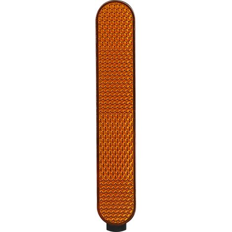 Yellow reflector cover for the side of the Xiaomi 4 Ultra electric scooter.