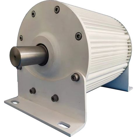 Generador de turbina eólica, potencia nominal de 5 kW, certificado CE, eje directo, 5000 W, 48 V (1/2)