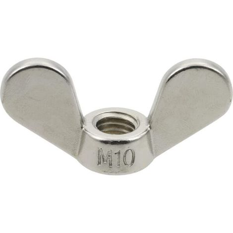 Écrou à ailettes M10 UNIVERSEL 31510RVSDINP010 (1/2)