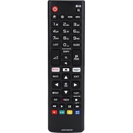 Télécommande LG AKB75095308 avec bouton Netflix (1/4)