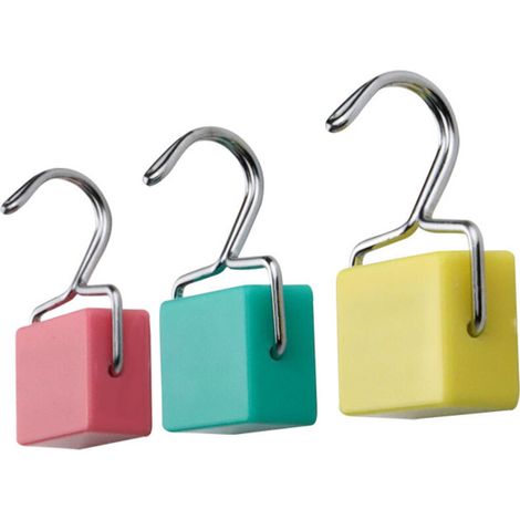Gancio magnetico senza tracce "Magi-Suck", gancio magnetico per cucina, frigorifero e forno a microonde di deng-Crezuo