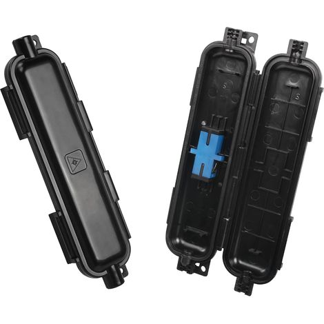 Câble d'extension Couverture de sécurité Outdoor IP67 SC Boîte de connexion étanche Boîte de protection à fibre optique monomode FTTH, lot de 2 (1/5)