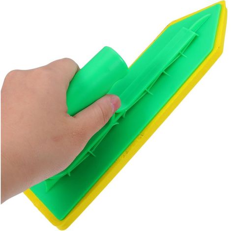 Taloche à Joints Manuelle 23 X 8 X 6.5 CM en EVA Souple avec Éponge Intégrée Outil Multifonction pour Mastic de Carrelage Finition Lisse Nettoyage et Calfeutrage pour Sols et (1/5)