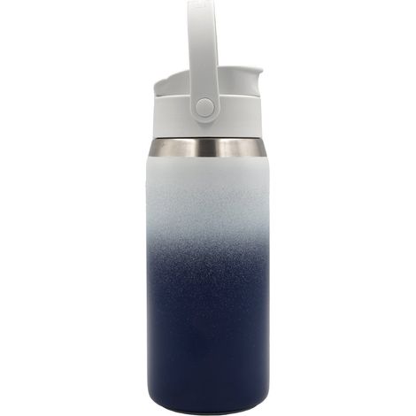 Bouteille Isotherme Gourde en Acier Inoxydable Double Paroi Bleu Nuit 355ml 473ml 710ml - PANGIVO (1/5)